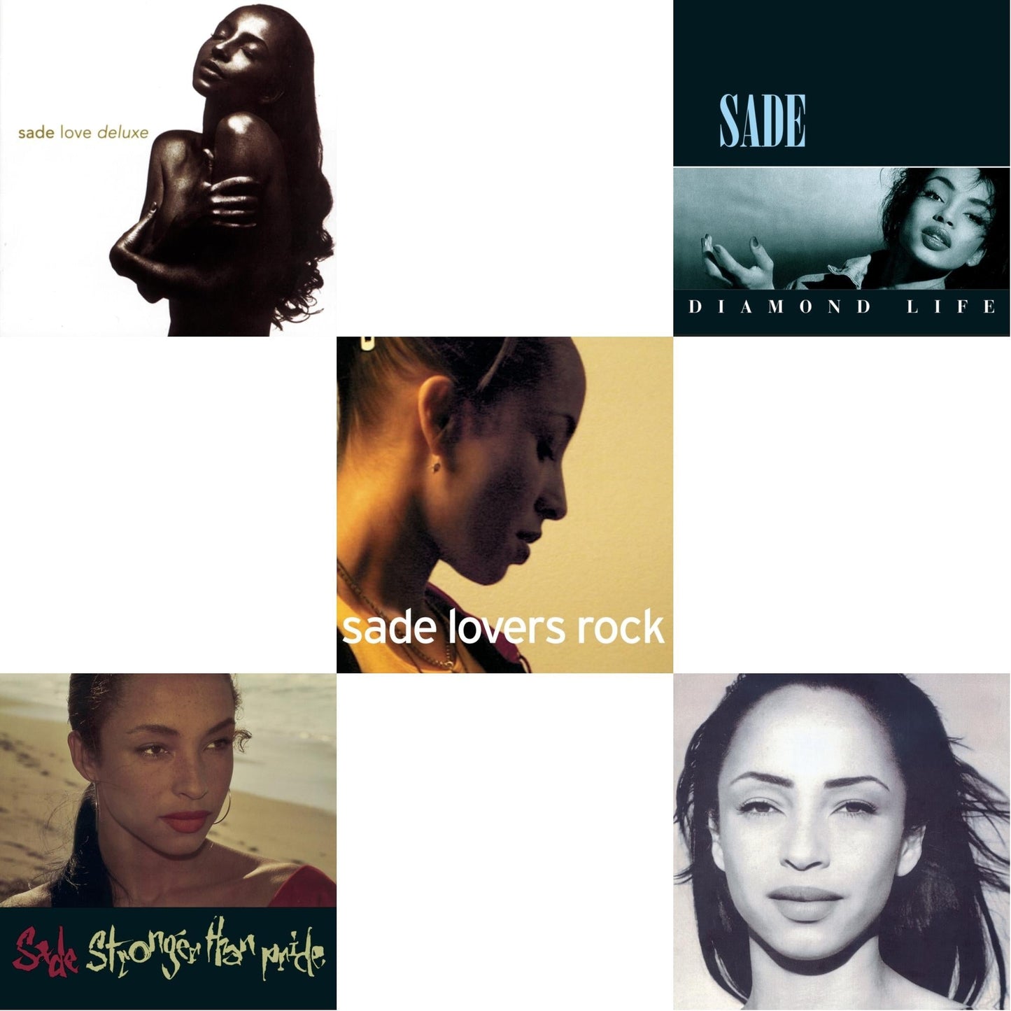 Best Of Sade & Love Deluxe & Lovers Rock & Stronger Than Pride & Diamond Life