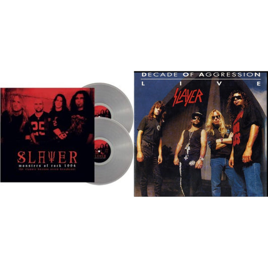 Slayer - Live: Decade Of Aggression & Monsters Of Rock 1994 (2LP/140G/Clear Vinyl)