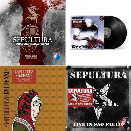 Metal Veins - Alive At Rock In Rio (Limited/2LP) & Roorback & Dante Xxi & Live In Sao Paulo (2LP)