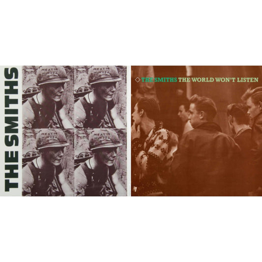 Smiths - Meat Is Murder & World Won't Listen (180G/Remastered) - LP Vinyl Bundle