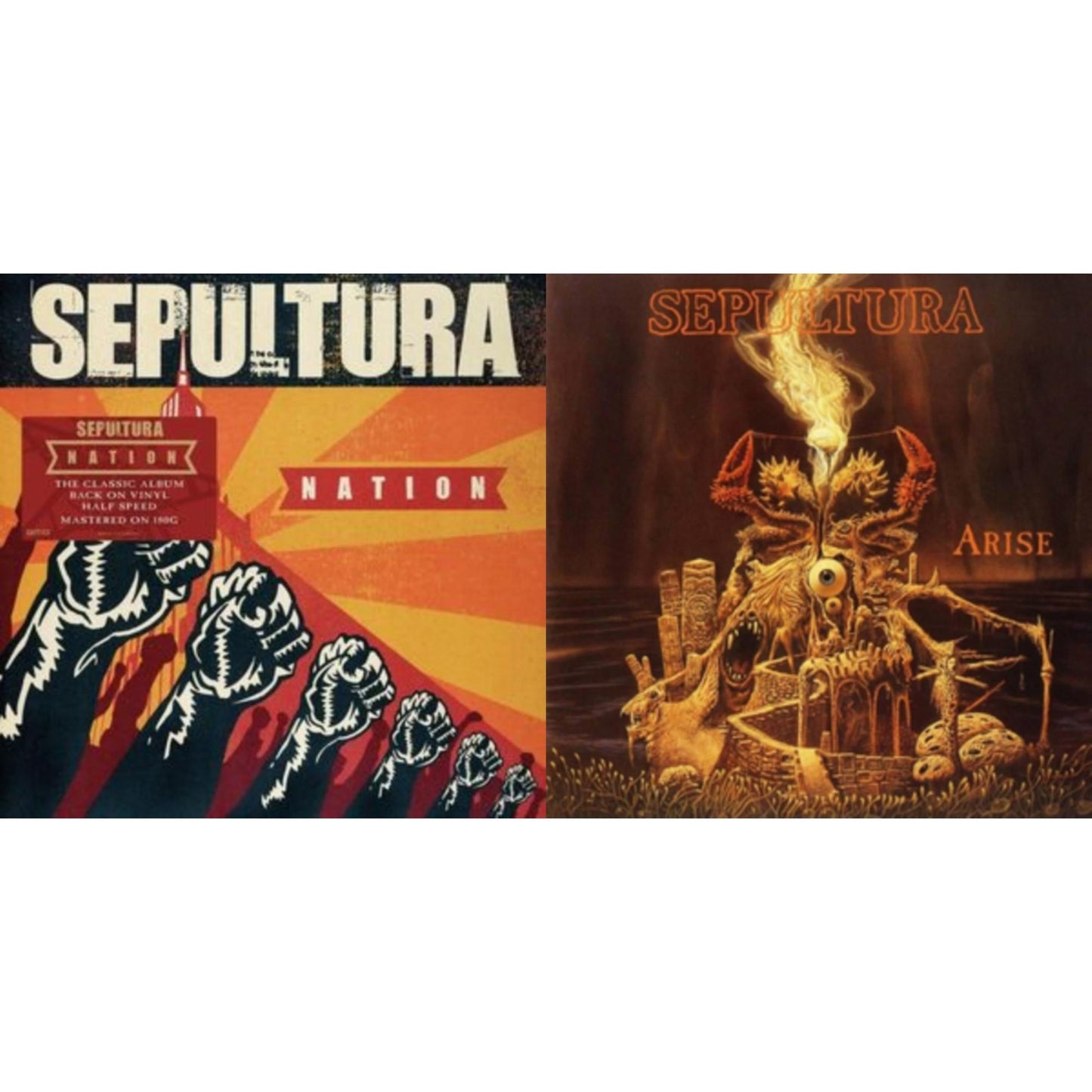 Nation (2LP) & Arise (Expanded Edition)