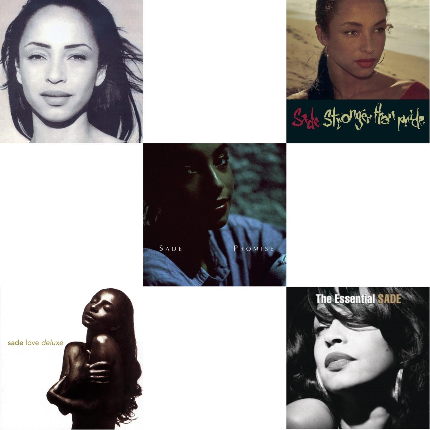 Best Of Sade & Love Deluxe & Promise & Stronger Than Pride & Essential Sade