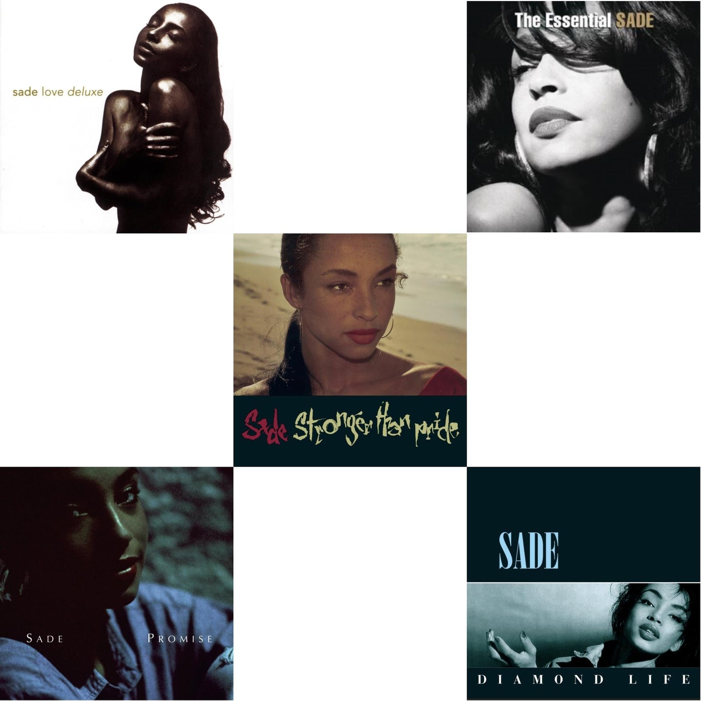 Love Deluxe & Promise & Stronger Than Pride & Essential Sade & Diamond Life