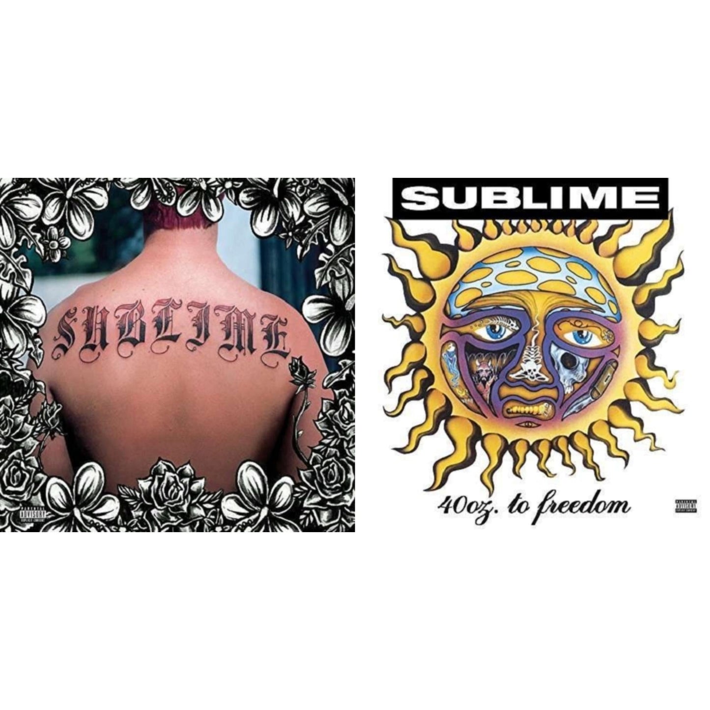 Sublime - 40Oz. To Freedom & Sublime - LP Vinyl Bundle