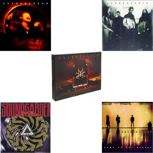 Superunknown & Down On The Upside (2LP) & Badmotorfinger & A-Sides (2 LP) & Live At The Artists Den (4LP/2CD/Blu-Ray Super Deluxe Edition)