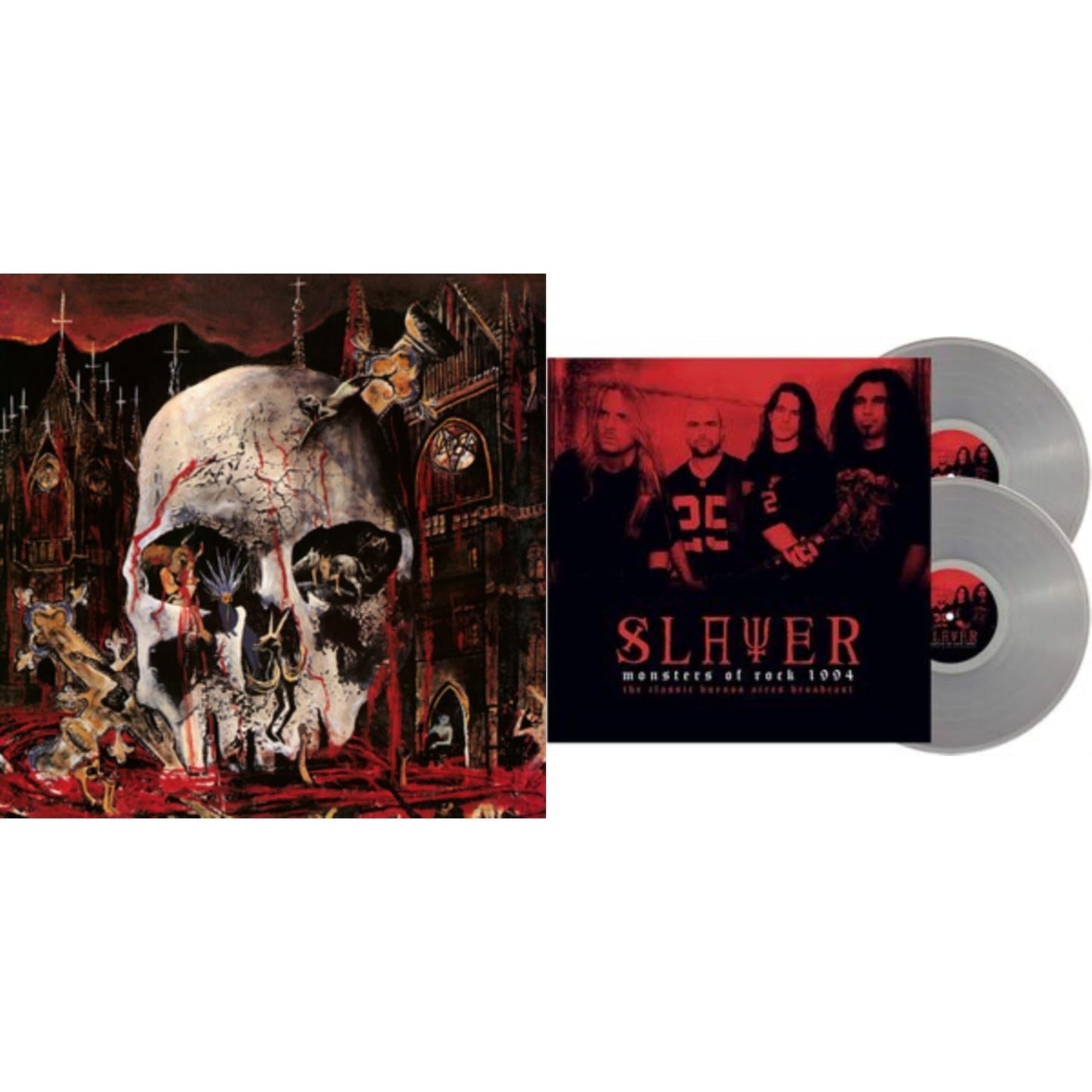 South Of Heaven & Monsters Of Rock 1994 (2LP/140G/Clear Vinyl)