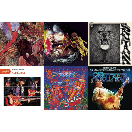 Abraxas & Santana Iii & Santana & Playlist: Very Best Of Santana & Supernatural & Guitar Heaven: Greatest Guitar Classics Of All Time