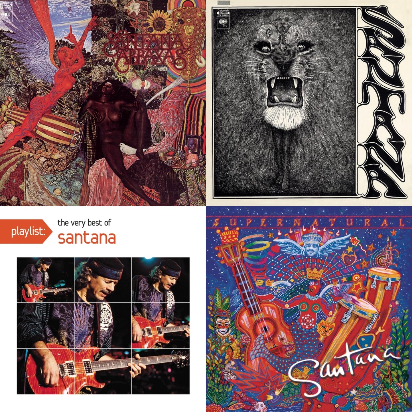Abraxas & Santana & Playlist: Very Best Of Santana & Supernatural