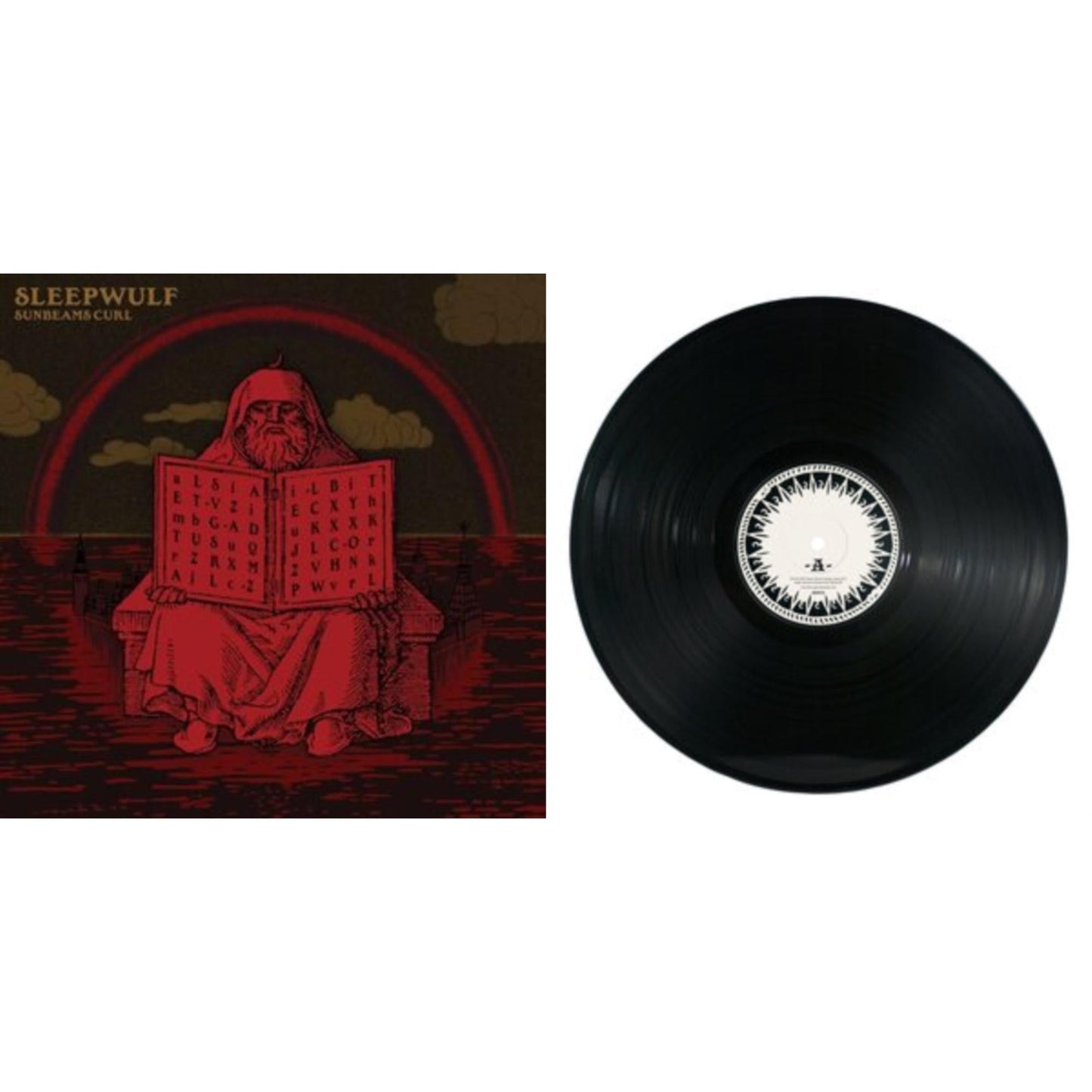 Sunbeams Curl (Red Transparent LP Vinyl) & Sleepwulf