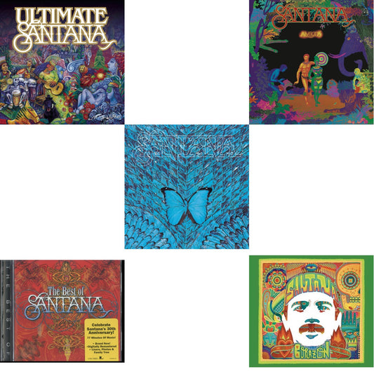 Santana - Best Of Santana & Ultimate Santana & Borboletta & Amigos & Corazon - CD Bundle