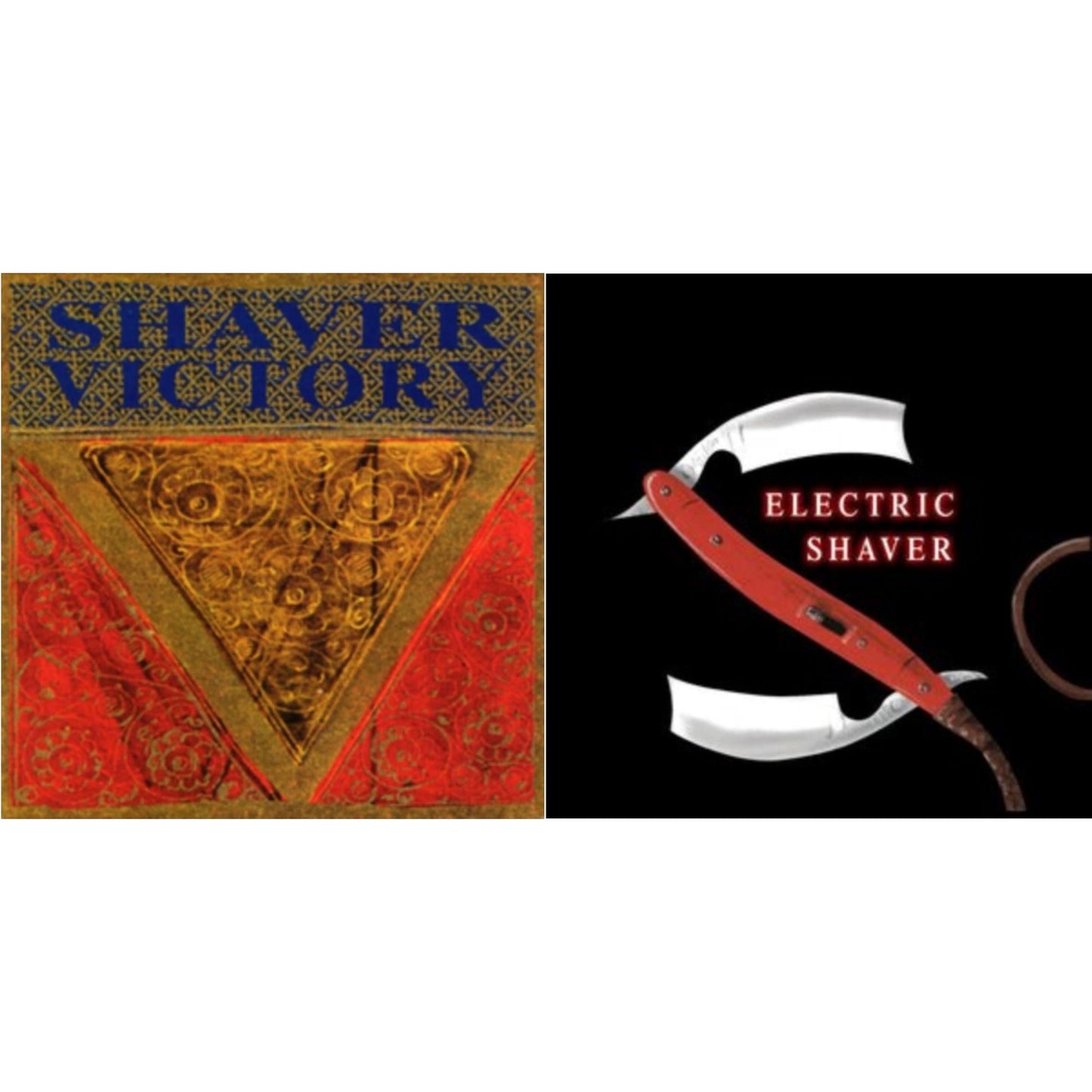 Victory (Metallic Gold LP Vinyl) & Electric Shaver (Metallic Silver LP Vinyl)