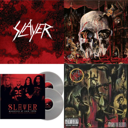 Reign In Blood & South Of Heaven & World Painted Blood & Monsters Of Rock 1994 (2LP/140G/Clear Vinyl)