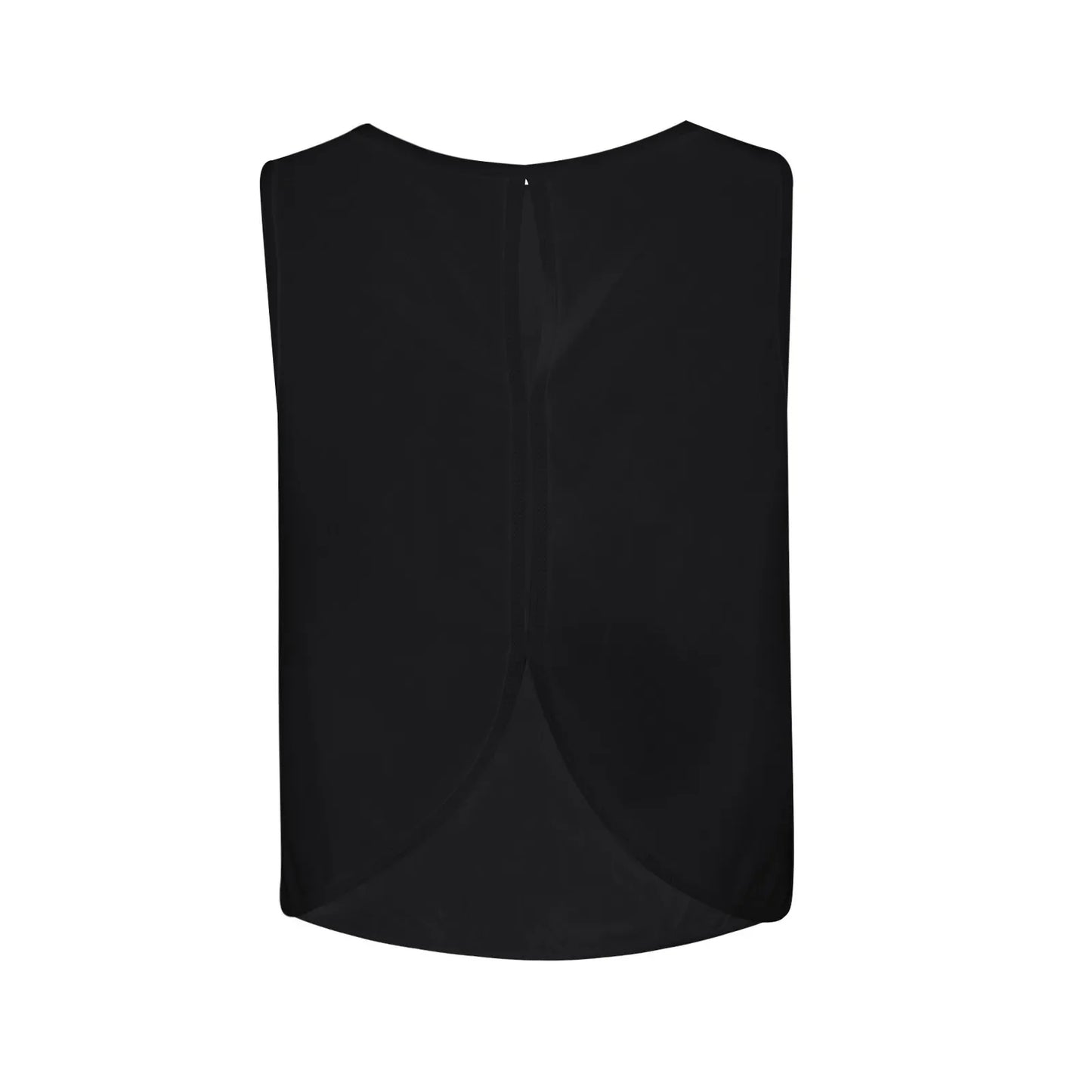 Women'S Solid Color Top Women'S Sports Suspender Top Women'S Fashion Hollow Back Sports Running Fitness Casual Hundred Yoga Top