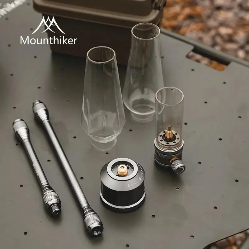 Portable Camping Gas Lamp Mounthiker Candlelight Tent Gas Lamp Home Dinner Decor