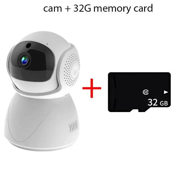 Security Protector Surveillance Wireless Camera FHD WIFI PTZ Camera IP CCTV Smart Auto Tracking Baby Monitor with Google Alexa - Lizard Vigilante