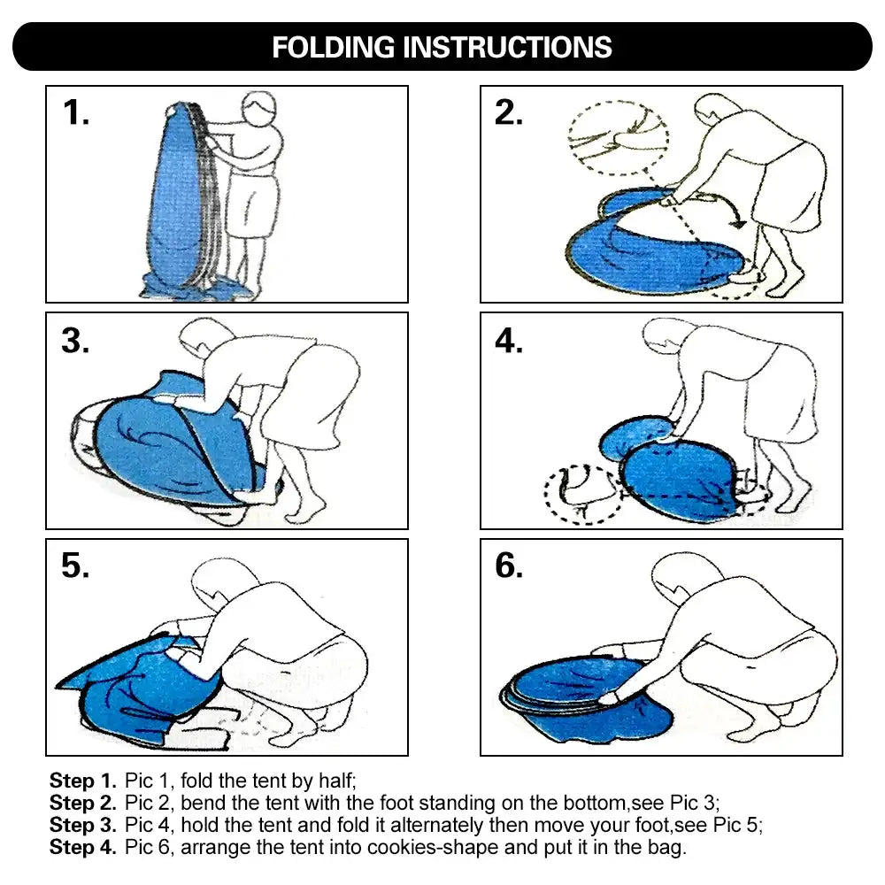 Lixada Automatic Instant Pop Up Beach Tent Lightweight Outdoor UV Protection Camping Fishing Tent Cabana Sun Shelter