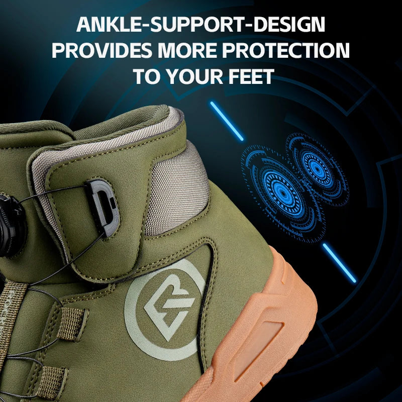 Rockbros Street Metal Moto Shoes 2025 – Hybrid Cycling & Chaos Edition