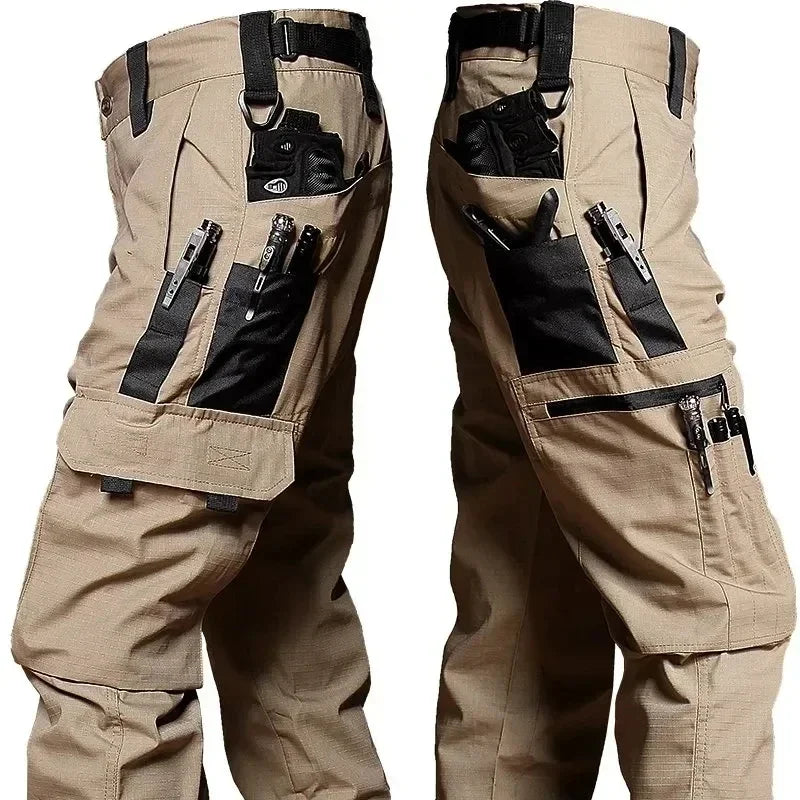 New Lizard Vigilante Men's Tactical Work Pants – Waterproof Cargo Trousers for Outdoor Training and Casual Wear - Premium Cosplay Costumes from Lizard Vigilante - Just $42.88! Shop now at Lizard Vigilante