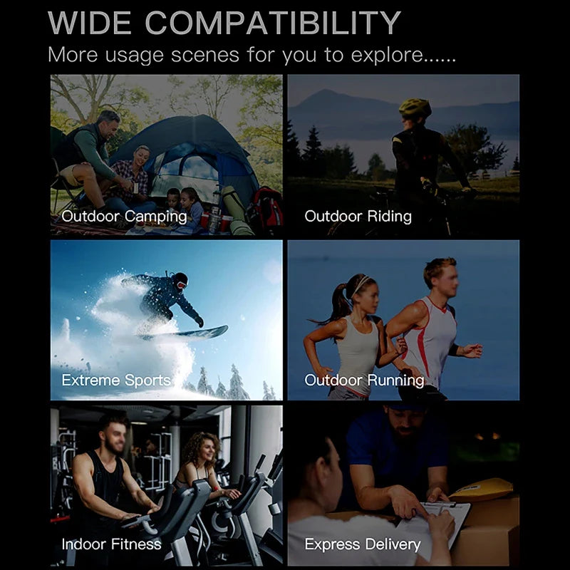 Wearable Bluetooth Speaker Outdoor Speaker Portable Bluetooth Call Speaker with Magnetic Bracket  for Biking, Hiking, Running