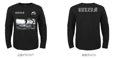 Burzum Heavy Metal Band Printed Long Sleeve T-Shirt For Fans of Metal - Premium T-Shirt from Lizard Vigilante - Just $24.99! Shop now at Lizard Vigilante