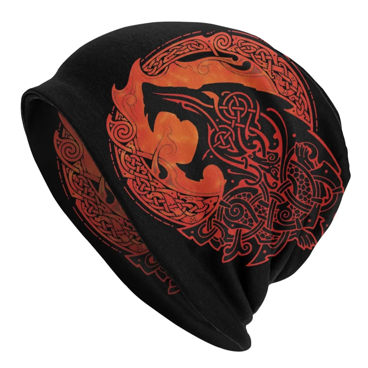 Enchanted Triquetra Tree Beanie – Mystical Comfort Meets Urban Edge for Every Bold Adventurer - Premium beanie from Lizard Vigilante - Just $18.88! Shop now at Lizard Vigilante