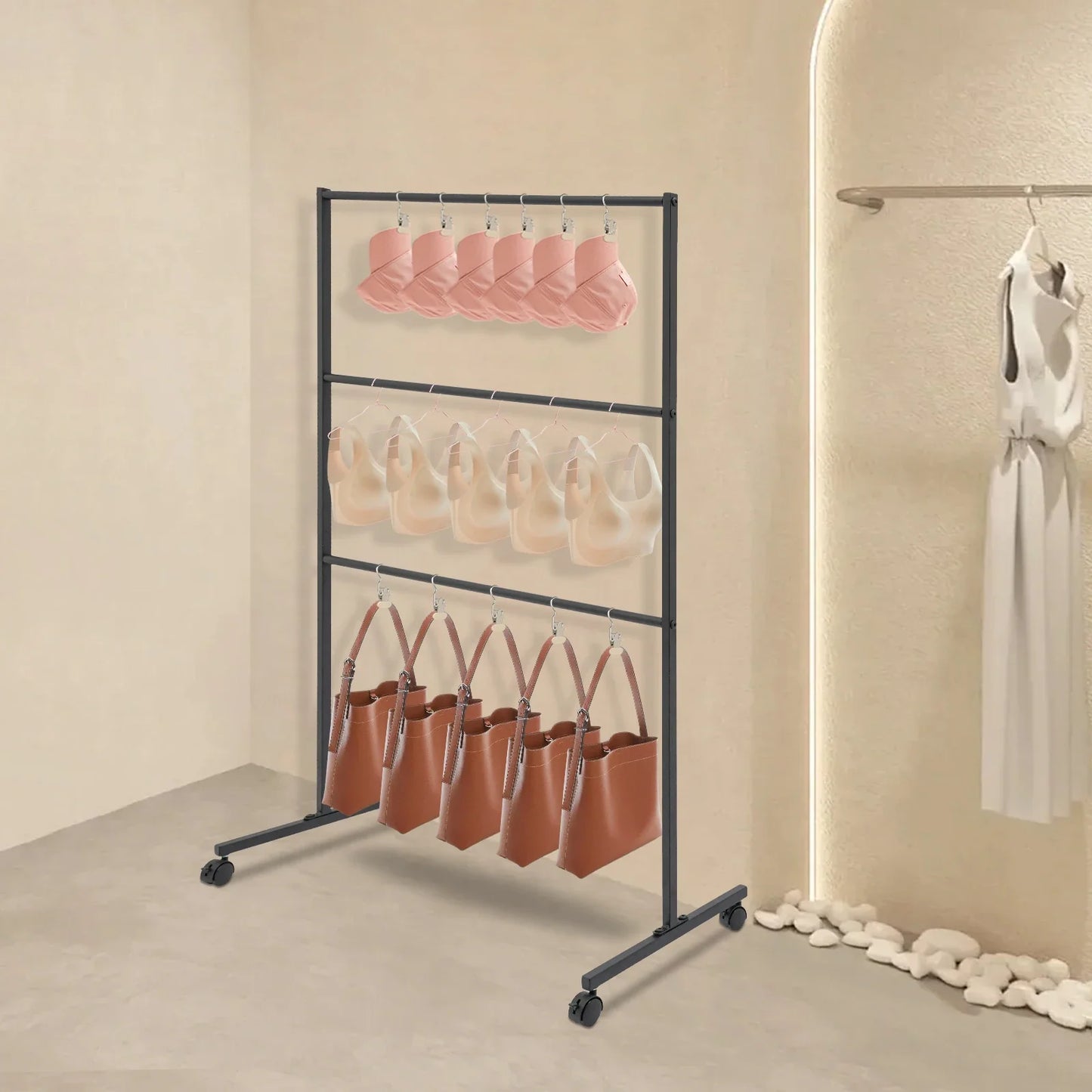 Freestanding Storage Organizer Rack Storage Shelf for Home Storage & Organizer Display Stand Underwear Rack