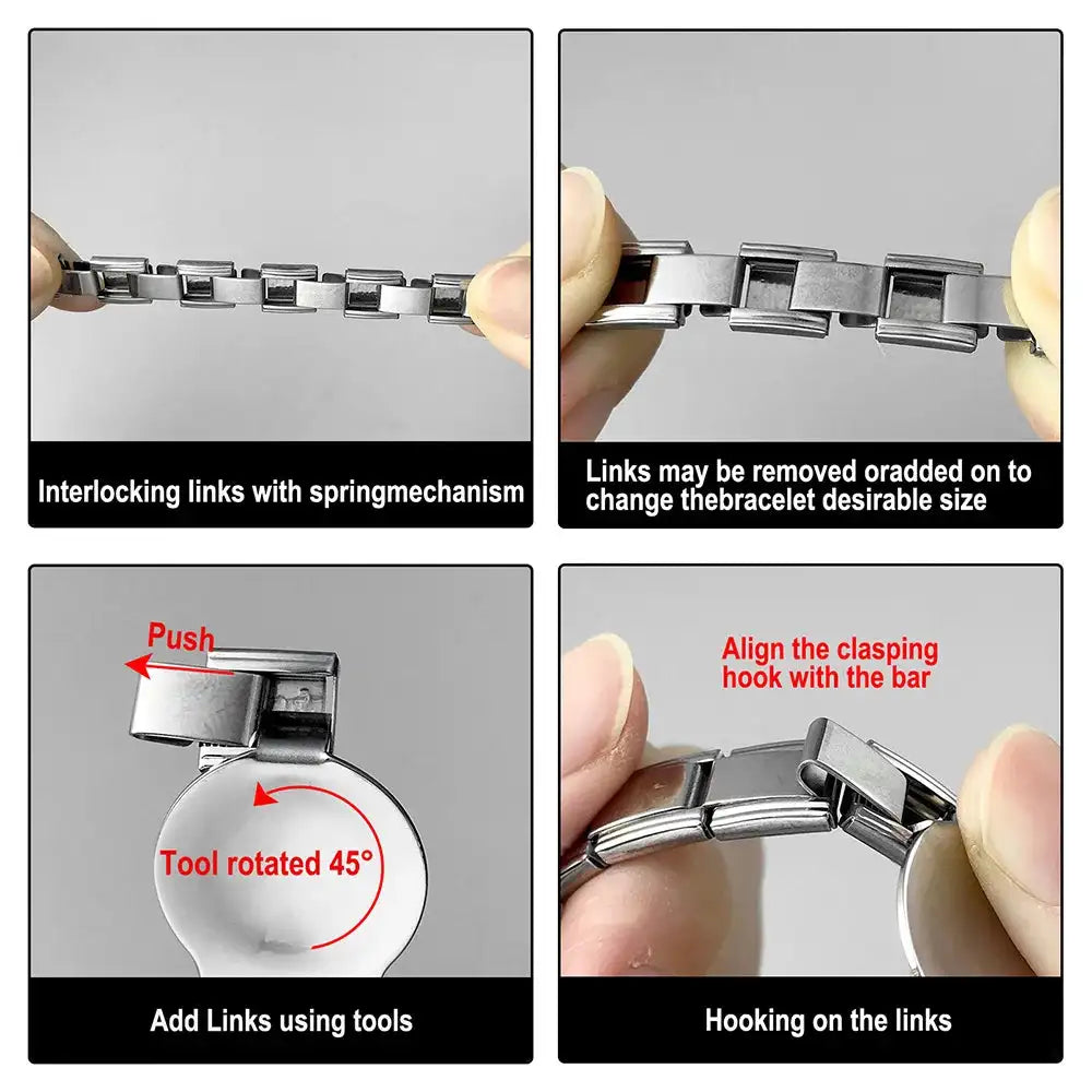 1pc New Designer Exploration Hotel Map Tent Charm Links Fit 9mm Bracelet Stainless Steel Jewelry DIY Making Bangle