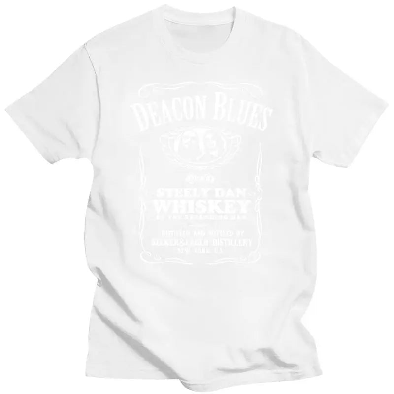 Steely Dan Whiskey Deacon Blues T-Shirt: Classic Retro Design - Premium T-Shirt from Lizard Vigilante - Just $23.89! Shop now at Lizard Vigilante