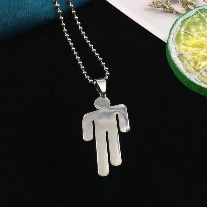 Tilted Halo Street Rebel Pendant Necklace