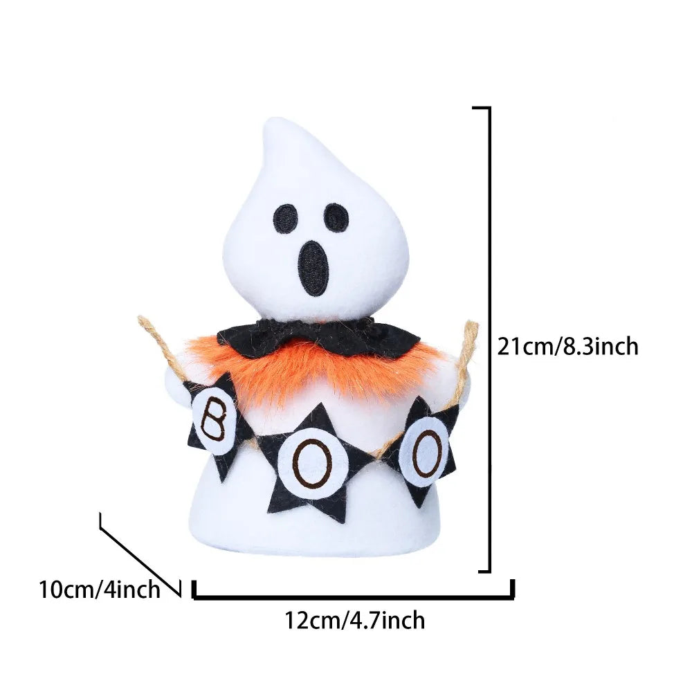 Creative Funny Halloween Ghost Doll Handicraft Cartoon Spooky Doll Soft Halloween Decorations Ghost Festival Decor