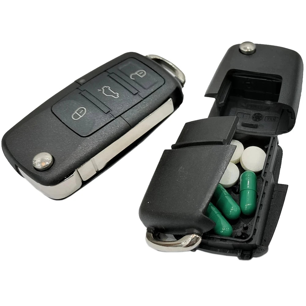 Mini Dummy Car Key Safe – Hidden Secret Stash Fob Vault