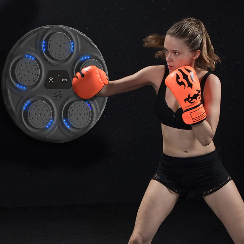 Smart Music Boxing Machine Smart Boxing Game with Lights Boxing Target Workout Machine for Kids Adults Home Exercise - Premium boxing machine from Lizard Vigilante - Just $15.99! Shop now at Lizard Vigilante