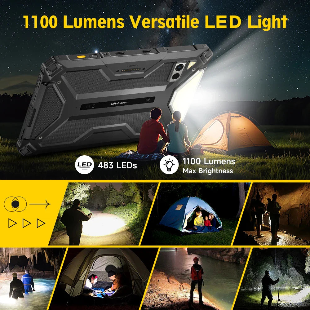 Ulefone Armor Pad 4 Ultra 5G Rugged Tablet  Thermal lmaging 10.36"2K Up to 16GB RAM 256GB ROM Android 14 11800mAh