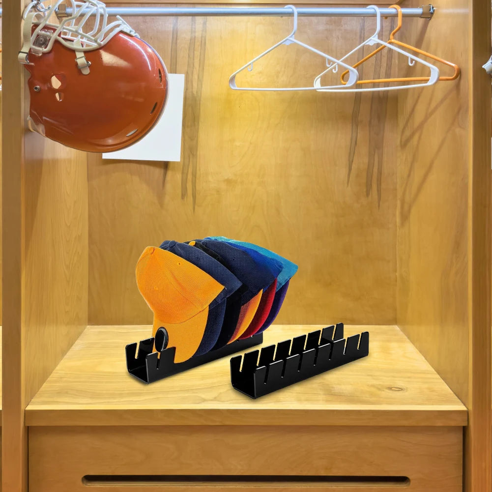 Hat Stand for Baseball Caps Acrylic Hat Organizer for 7 Baseball Caps Hat Storage Display Holder for Bedroom Closet Dresser - Premium stand from Lizard Vigilante - Just $8.99! Shop now at Lizard Vigilante