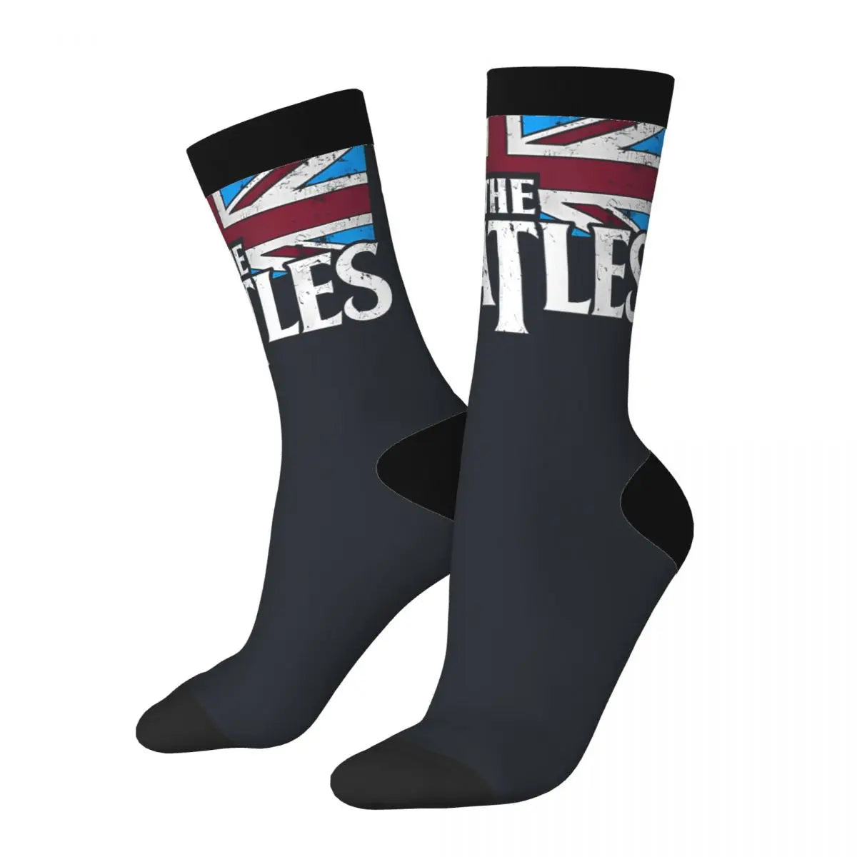 The Beatles Compression Socks: A Classic Rock Tribute - Premium Socks from Lizard Vigilante - Just $16.88! Shop now at Lizard Vigilante