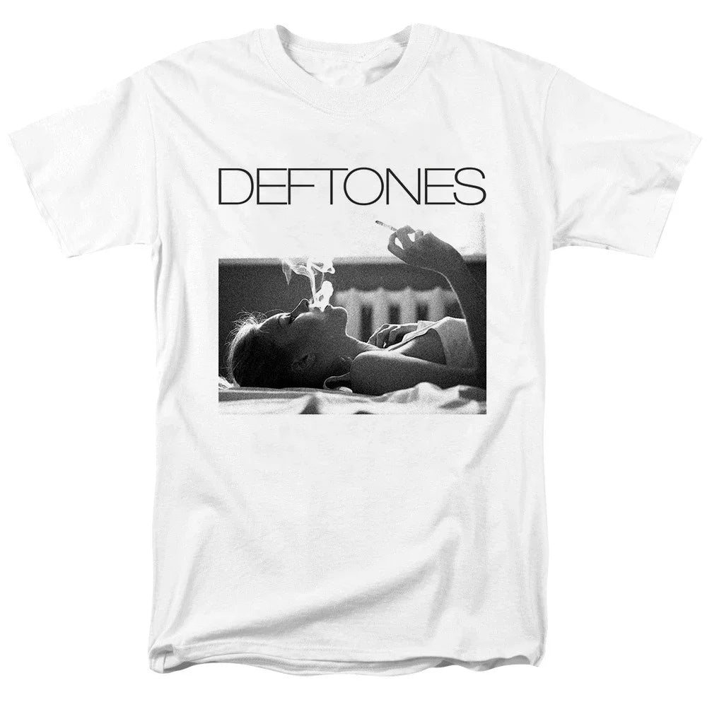 Deftones 2025 Cotton Band T-Shirt – Oversized Hip Hop Rock Tee For Men And Women