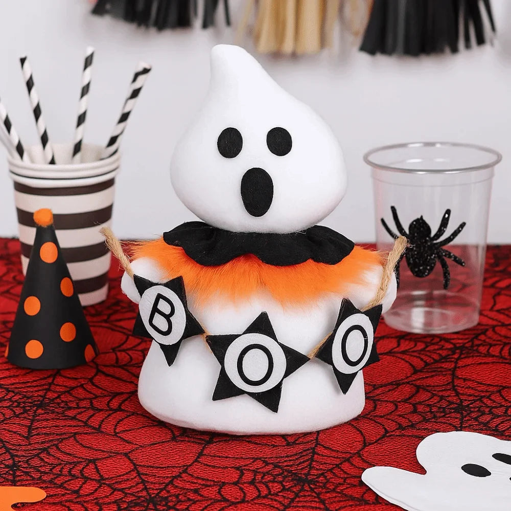 Creative Funny Halloween Ghost Doll Handicraft Cartoon Spooky Doll Soft Halloween Decorations Ghost Festival Decor