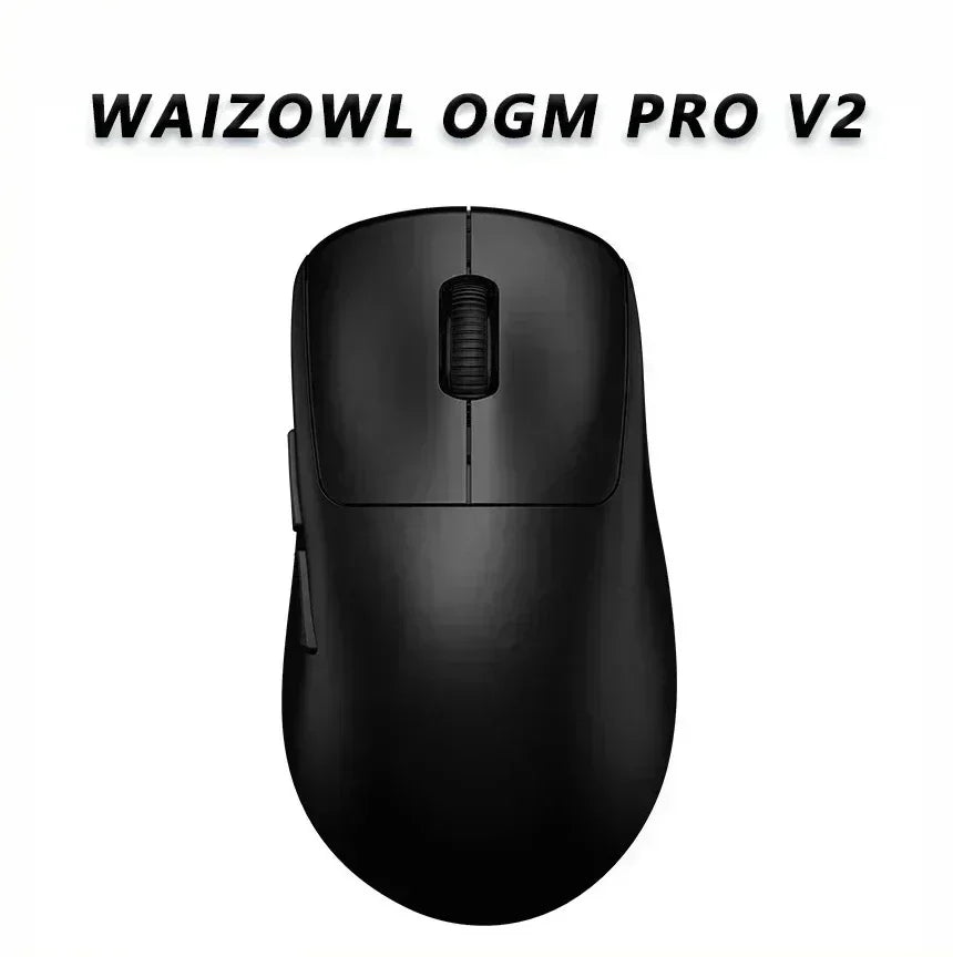 Waizowl OGM Pro V2 Hades Gaming Mouse Customize Wireless Three-Mode Paw3950 30000dpi Lightweight Gaming Mouse E-sports Ergonomic