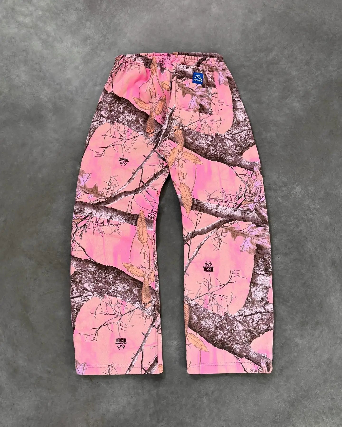 Camo Carnage Street Pants – Y2K Gothic Branch Camo Straight-Leg Sweatpants, High Street Havoc Edition 🩶🔥