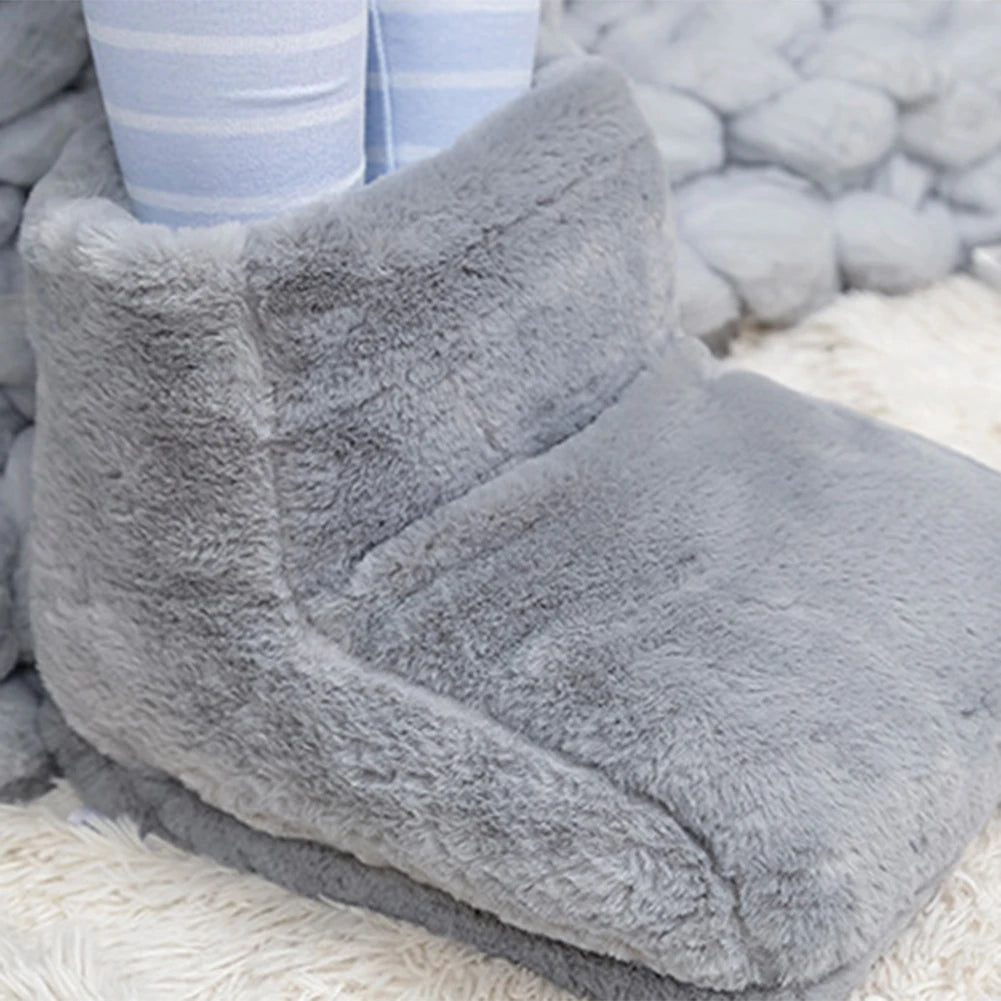 Lizard Vigilante “Molten Sole” Electric Foot Furnace – USB-Heated Double Plush Slippers for Arctic Souls - Premium slippers from dsers - Just $32.99! Shop now at Lizard Vigilante