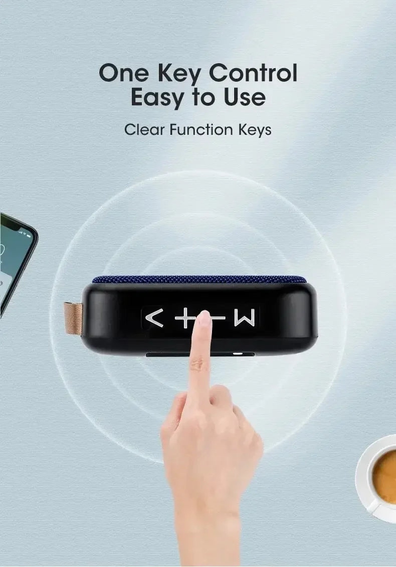 Mobile phone wireless Bluetooth speaker, subwoofer, loud volume payment voice announcer, card slot small speaker