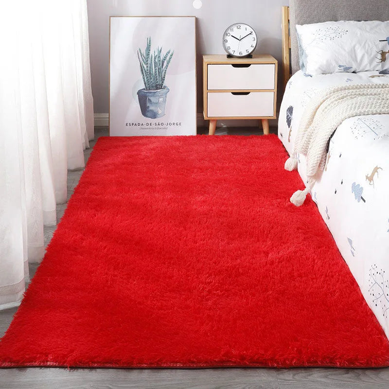 Soft Plush Rug – Fluffy Area Rug for Bedroom, Nursery & Living Room
