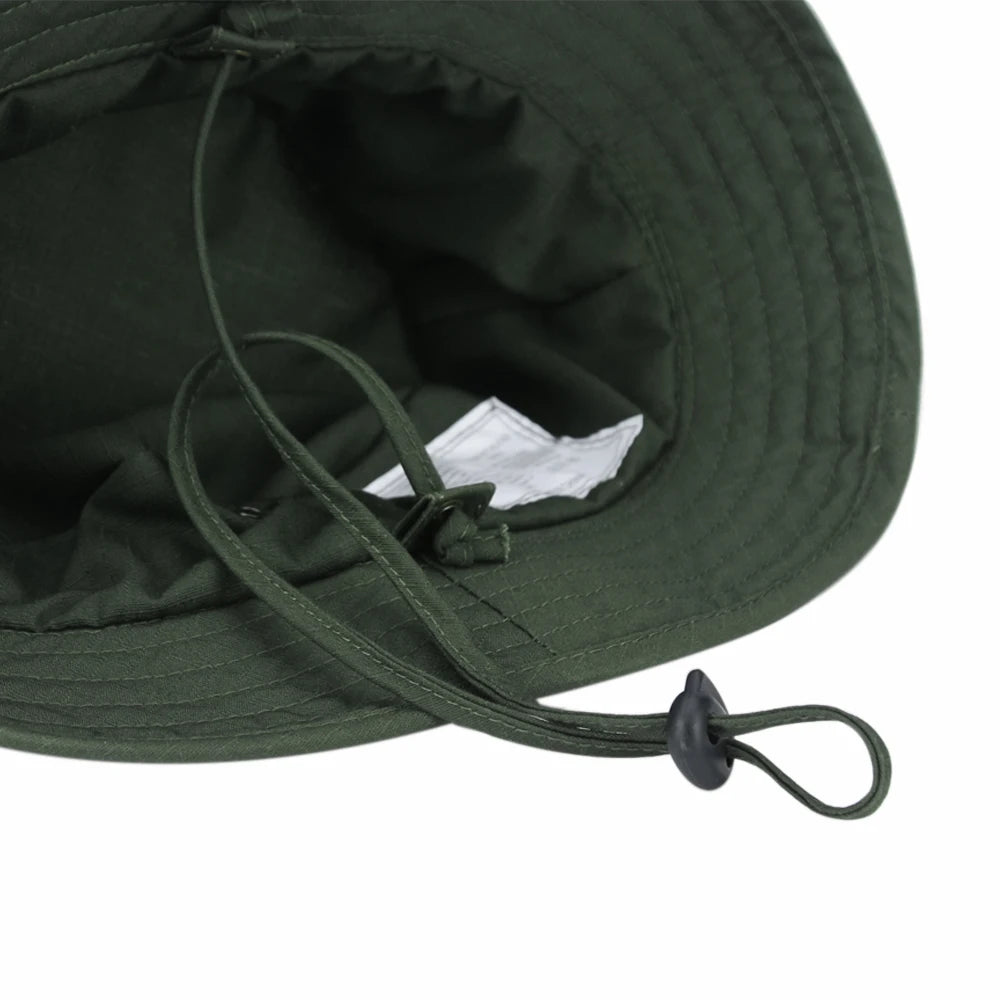 Camouflage Boonie Hat - Packable Outdoor Bucket Hat for Hiking & Fishing - Premium bucket hat from Lizard Vigilante - Just $18.88! Shop now at Lizard Vigilante