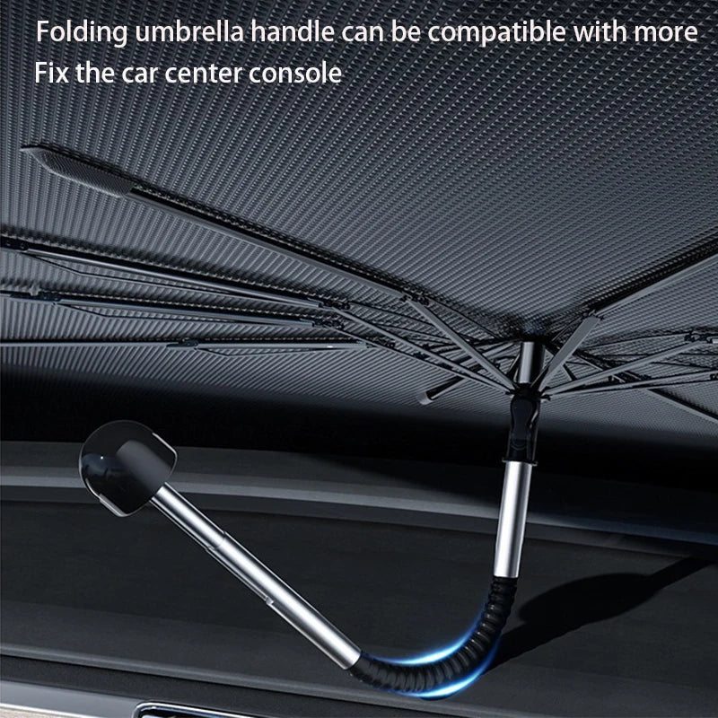 2024 Car Sunshade For Tesla Model 3 Y Highland Umbrella Foldable Front Sunscreen Heat Insulation Front Parasol Car Accessories - Premium auto sunshade from Lizard Vigilante - Just $49.69! Shop now at Lizard Vigilante