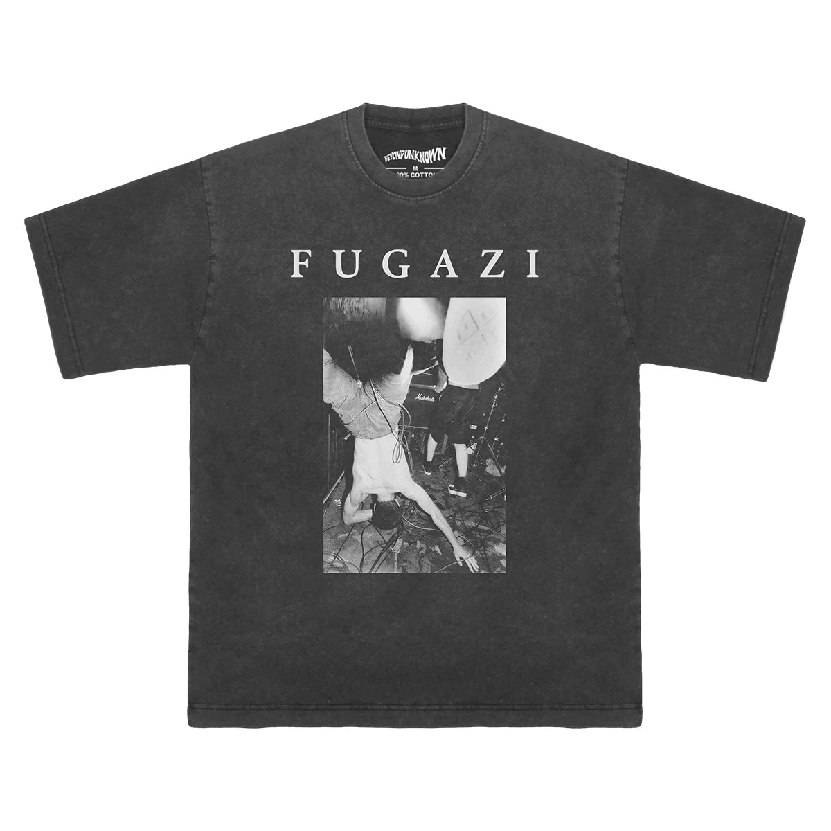 Fugazi Hardcore Punk T-Shirt | Alternative Rock & Hardcore Style Tee - Premium T-Shirt from Lizard Vigilante - Just $29.99! Shop now at Lizard Vigilante