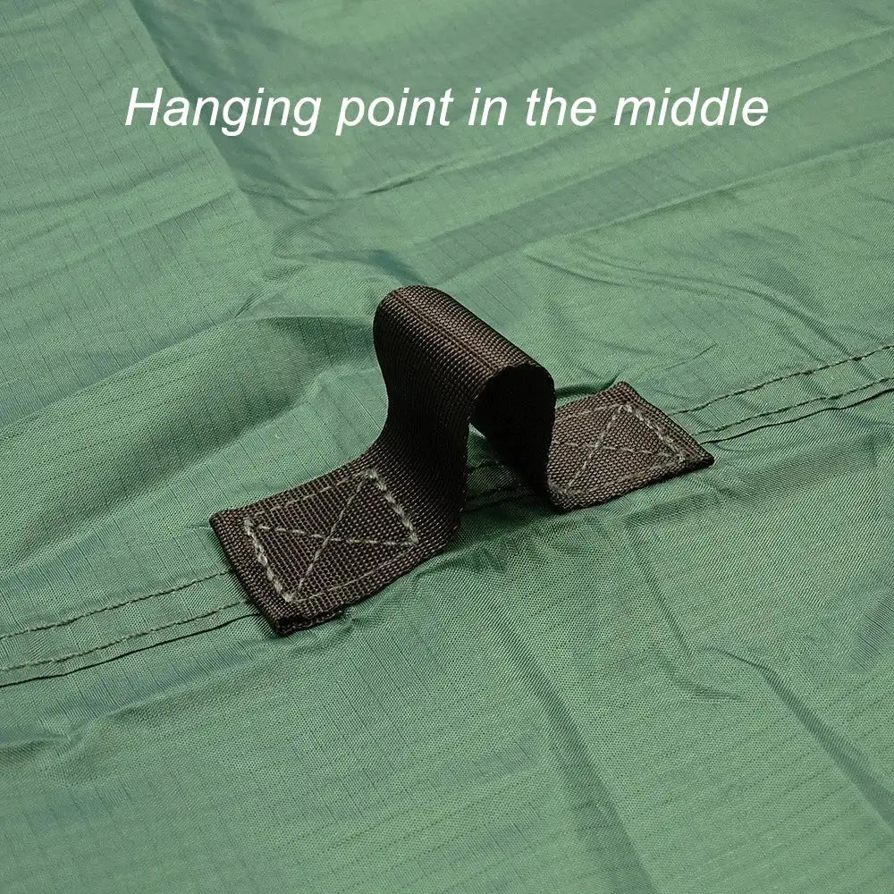 4x4m 4x3m 3x3m 19 Hang Points Tent Tarp Survival Sun Shelter Shade Canopy Outdoor Backpacking Waterproof Camping Awning SunShade