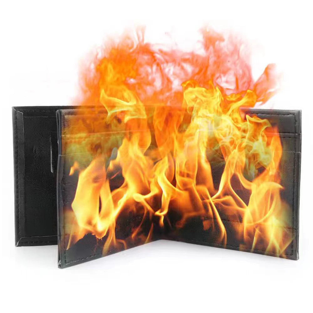 2024 Short Pouch Magic Trick Fire Flaming Wallet – The Ultimate Magic Prop! - Premium magic prop from Lizard Vigilante - Just $22.88! Shop now at Lizard Vigilante