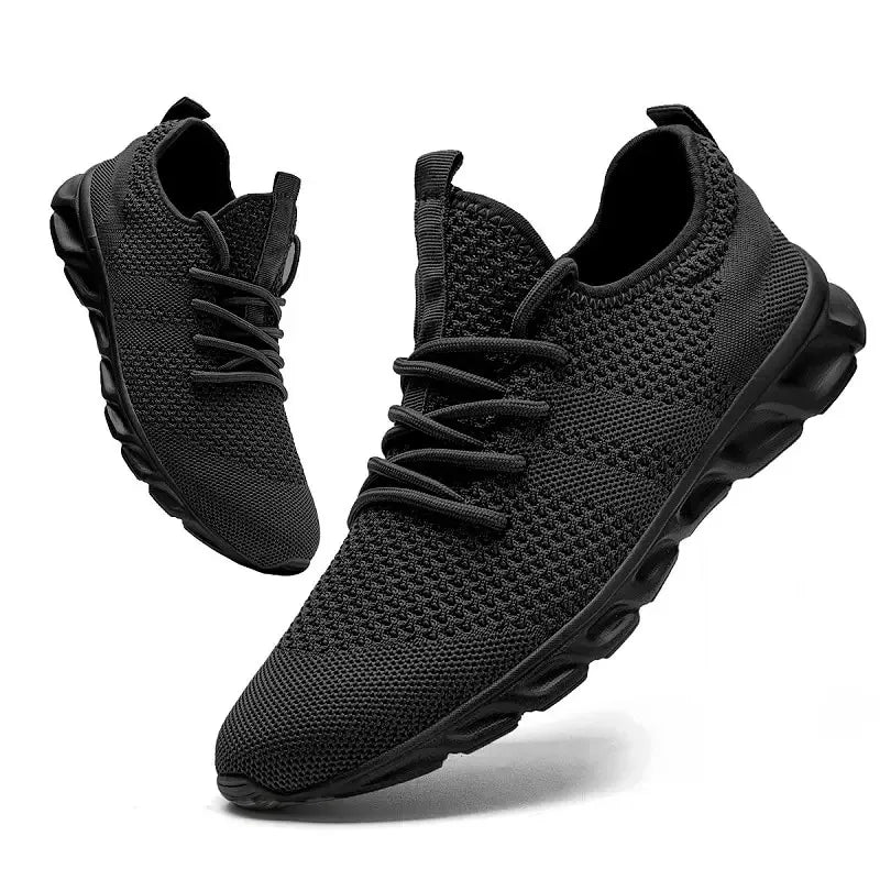 Fujeak Men's Running Shoes Non-slip Knitting Mesh Breathable Shoes Men Sneakers Male Casual Jogging Men Sport Shoes Zapatos - Premium  from Lizard Vigilante - Just $21.99! Shop now at Lizard Vigilante