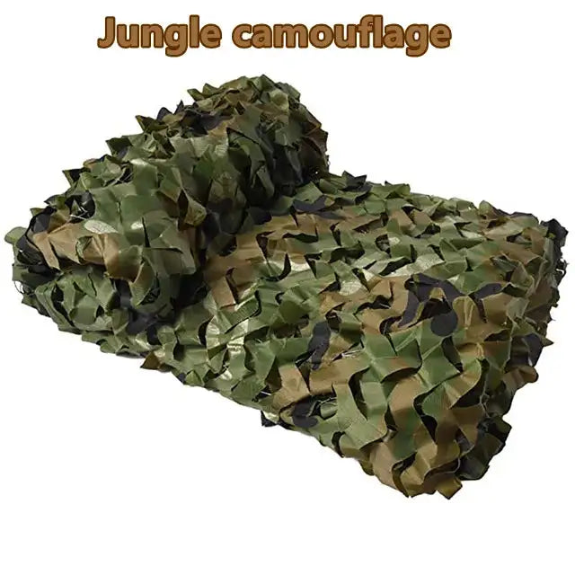 Military Camouflage Net Camouflage Net Military Net Shade Net Hunting Garden Car Outdoor Camping Shade Tent 2x2m/3x6m4x5m