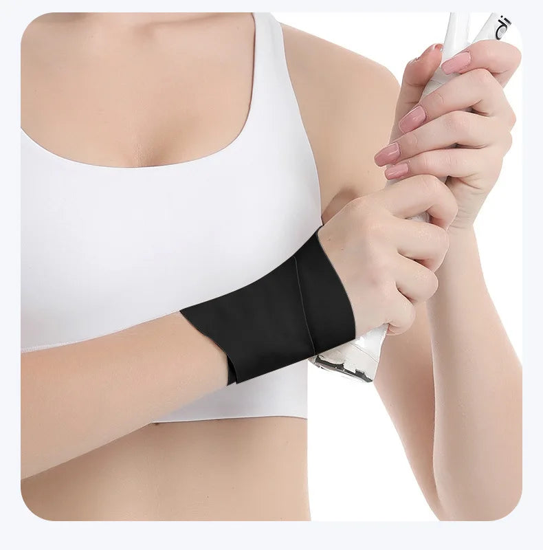 1Pc Elastic Wristband Wrist sleeve Brace Compression Thin Wrist Badminton tennis Wrist Thumb Support Brace Gloves Palm Protector